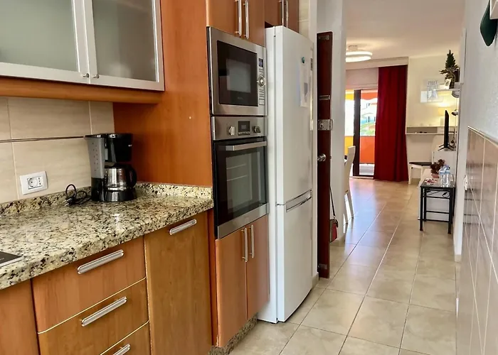 Vera Mar 9c - Primera Linea Con Parking Y Tv Sat * Los Cristianos (Tenerife)